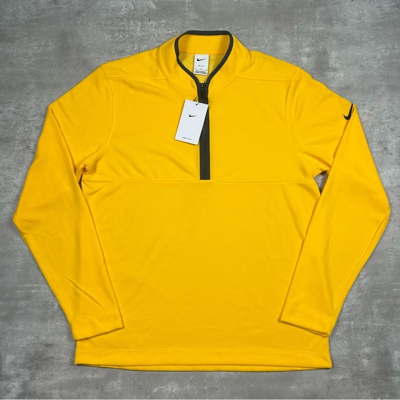 Nike Men's Size Medium Dri-Fit Victory 1/2 Zip Long-Sleeve Pullover Shirt GM2143 - Picture 1 of 7